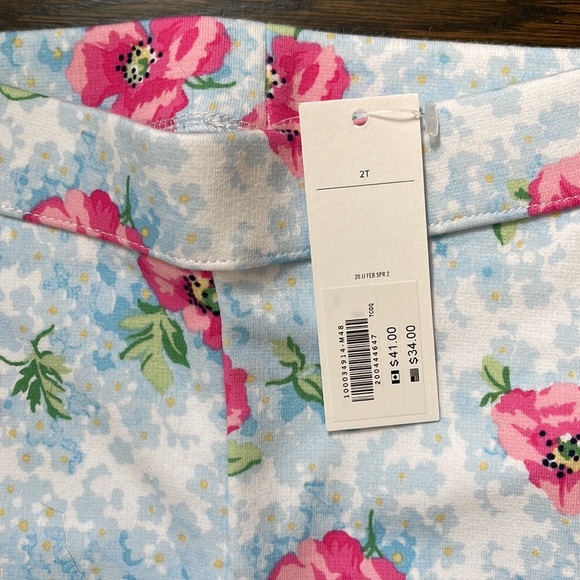 NWT Janie and Jack Floral pants - Picture 2 of 2